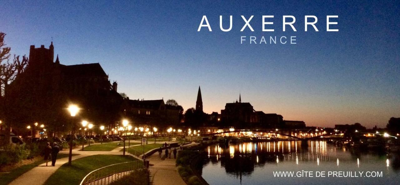 Gite De Preuilly Осер Экстерьер фото
